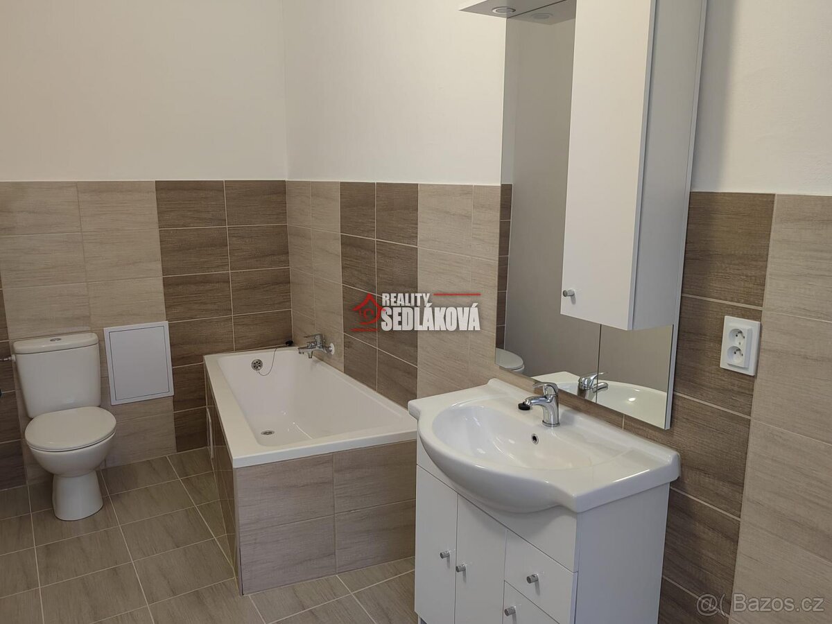 Pronájem bytu 1+1 v cihlovém domě se zahradou, Děčín II - 3