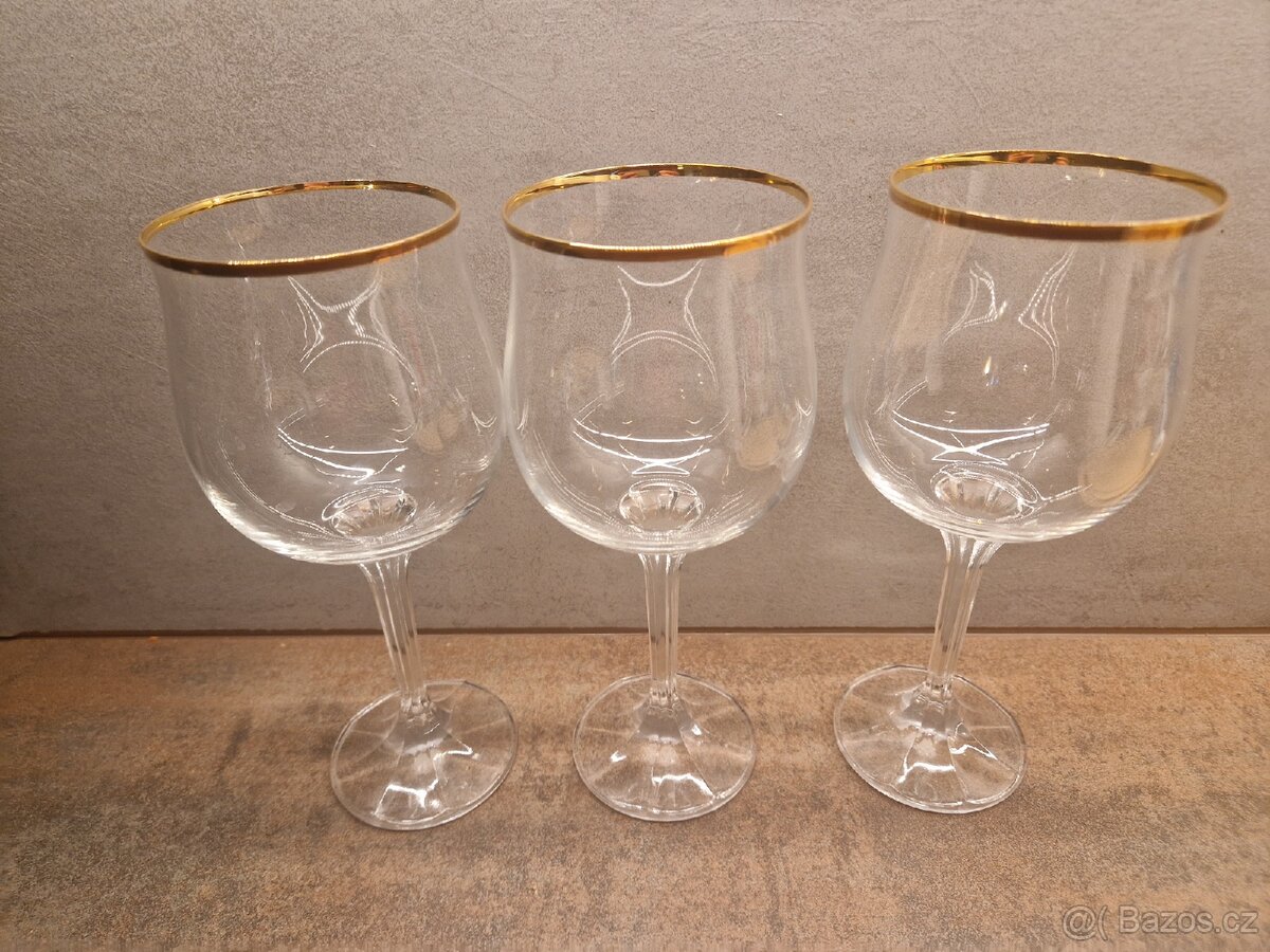 Sklenky na víno 3ks - 3