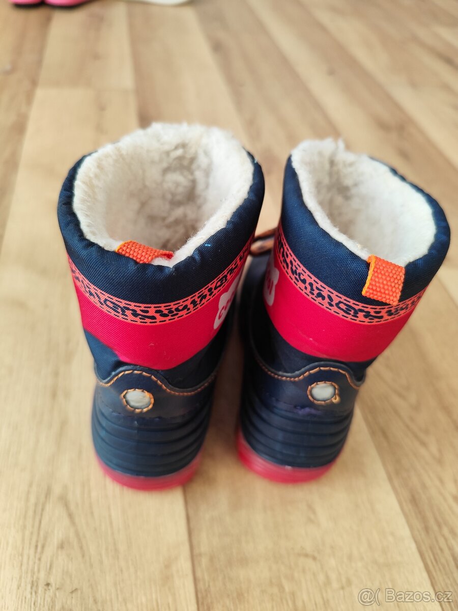 Prodám zimní sněhule vel. 27 Lupilu - 3