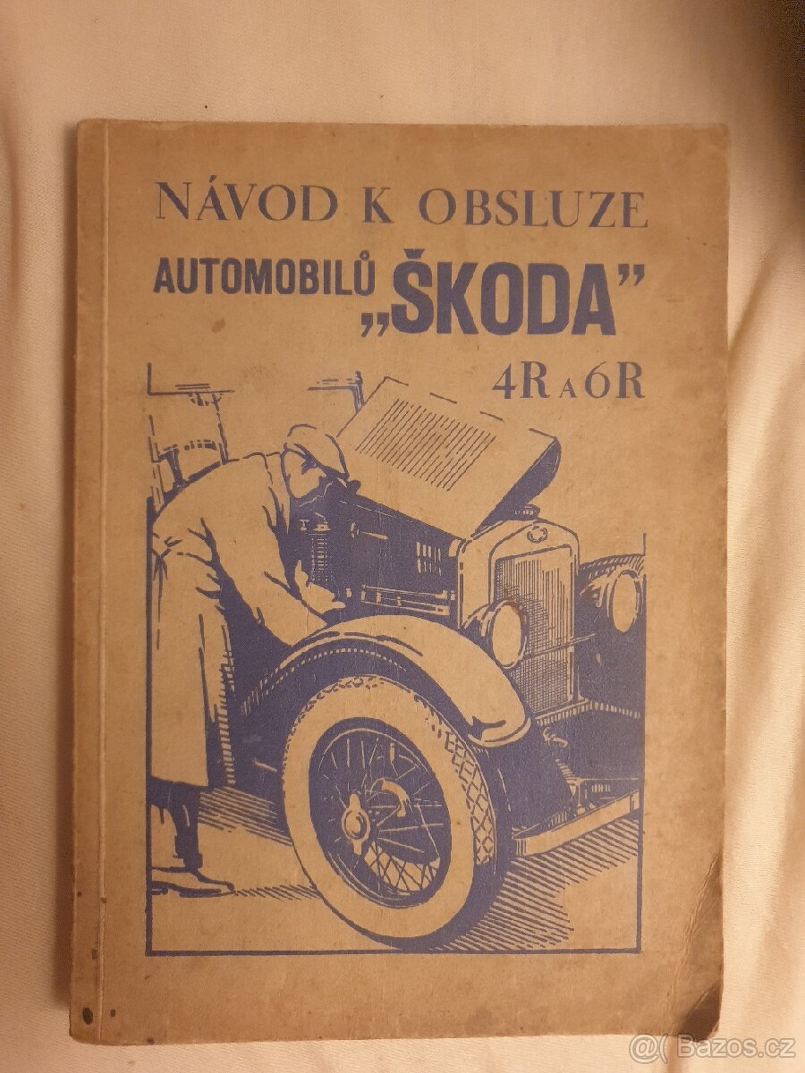 Knihy Škoda 1000mb, 100, 110... i návod k obsluze 4R a 6R - 3