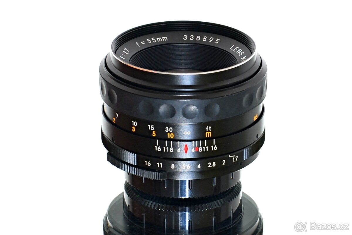 Revuenon (Tomioka) 1,7/55mm auto M42 TOP STAV - 3