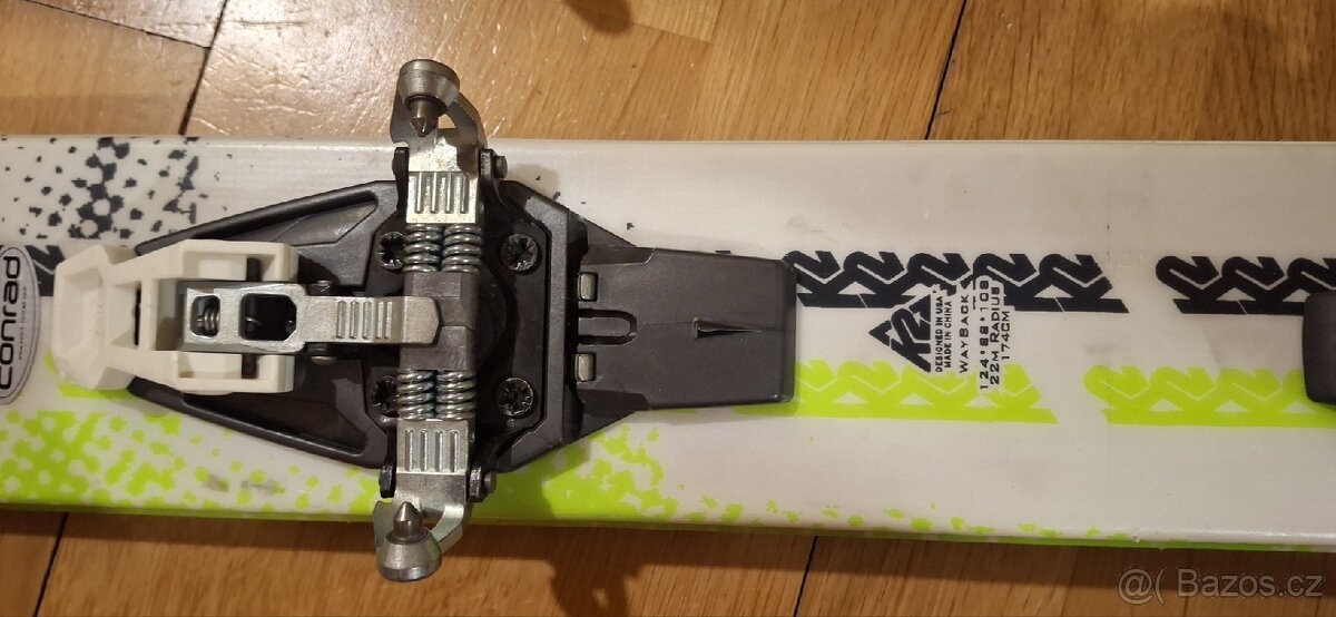 Skialpový set K2 Wayback 174 cm, vázání, pásy, boty - 3