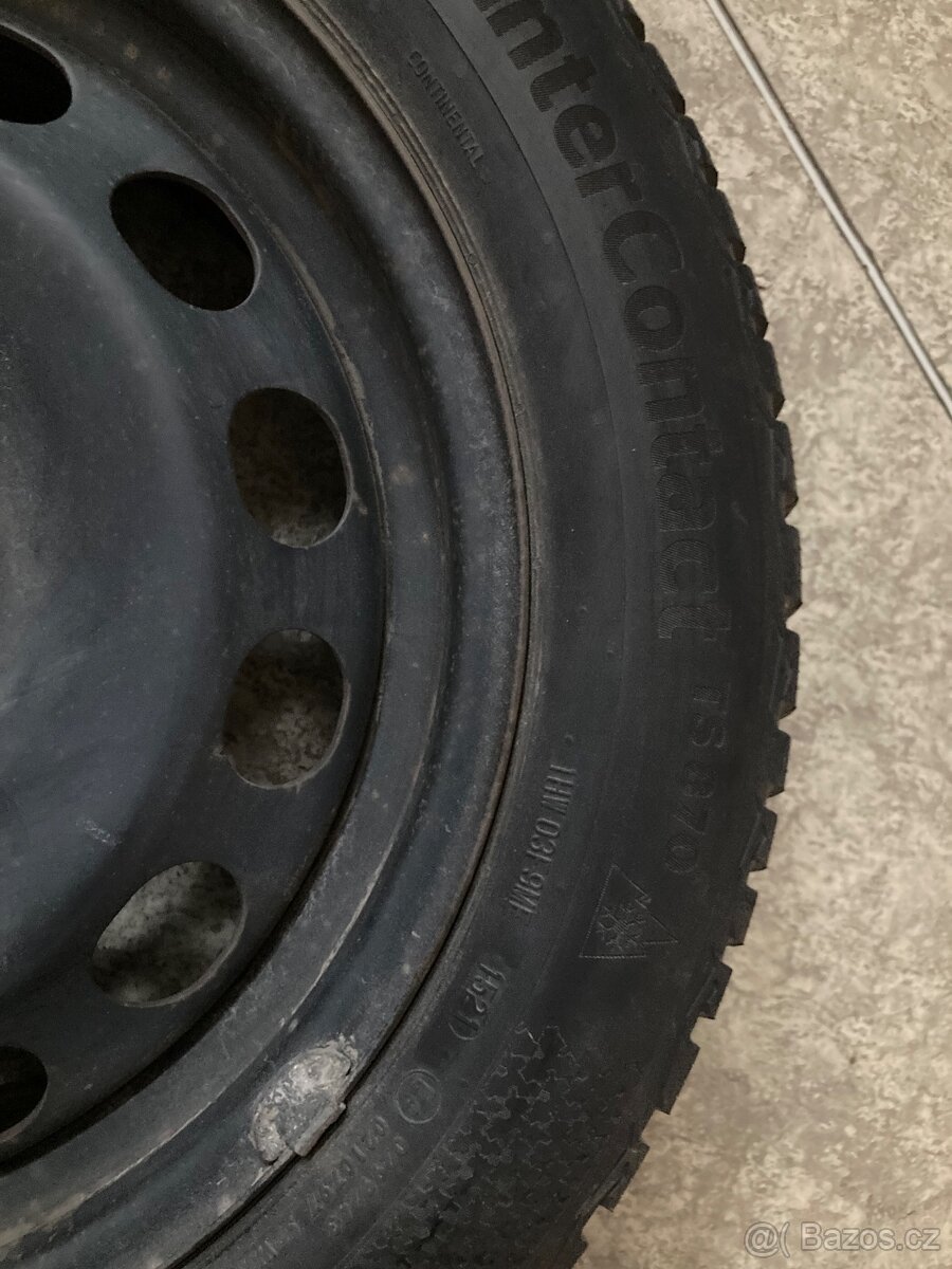 Zimni sada kol 205x55 R16 pneu Continental ts 870 - 3