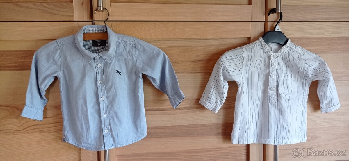 dětské košile H & M vel. 80 - 3