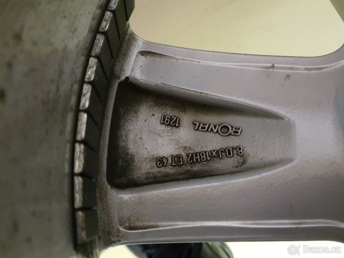 ORIGINAL 1ks - AUDI A5 A6 A4 RS4 S LINE 18" - 3