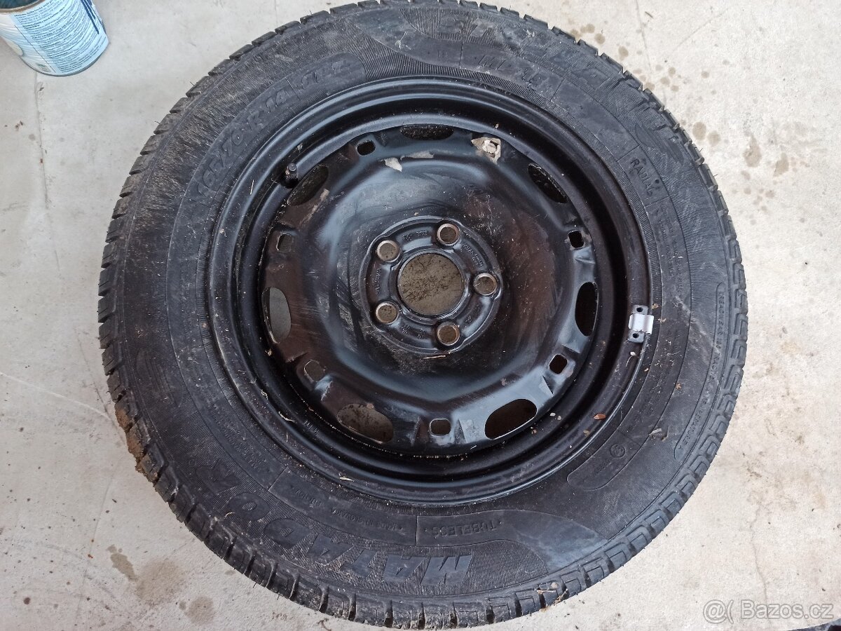 PLECHOVE DISKY ŠKODA S PNEU - 3