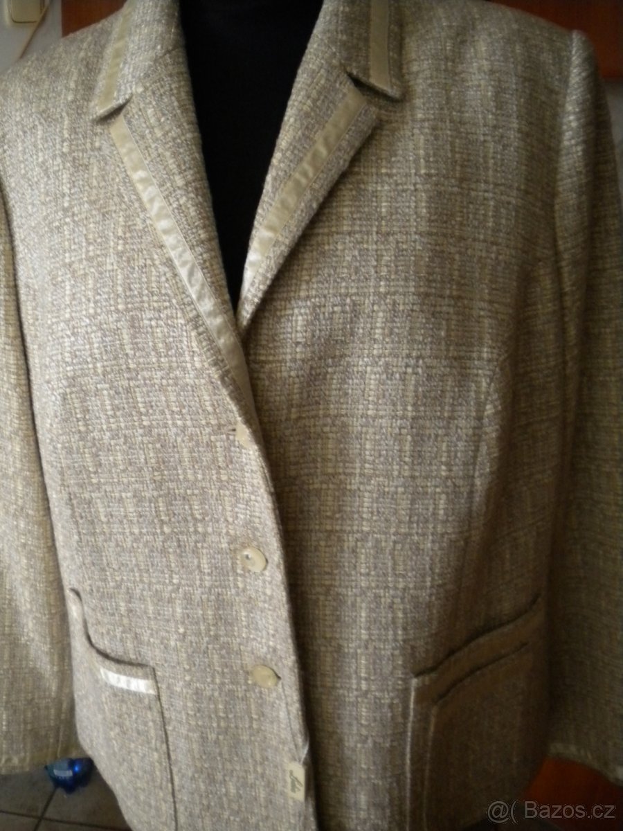 prodám dám.sako vel. 50 (XL) NOVÉ - 3