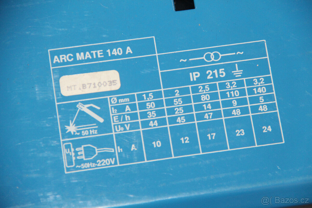 Svářečka ARC Mate 140A - 3