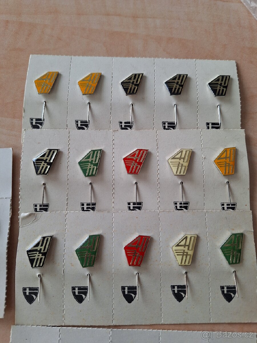 Odznaky Mototechna, Škoda, ČSSR - 3