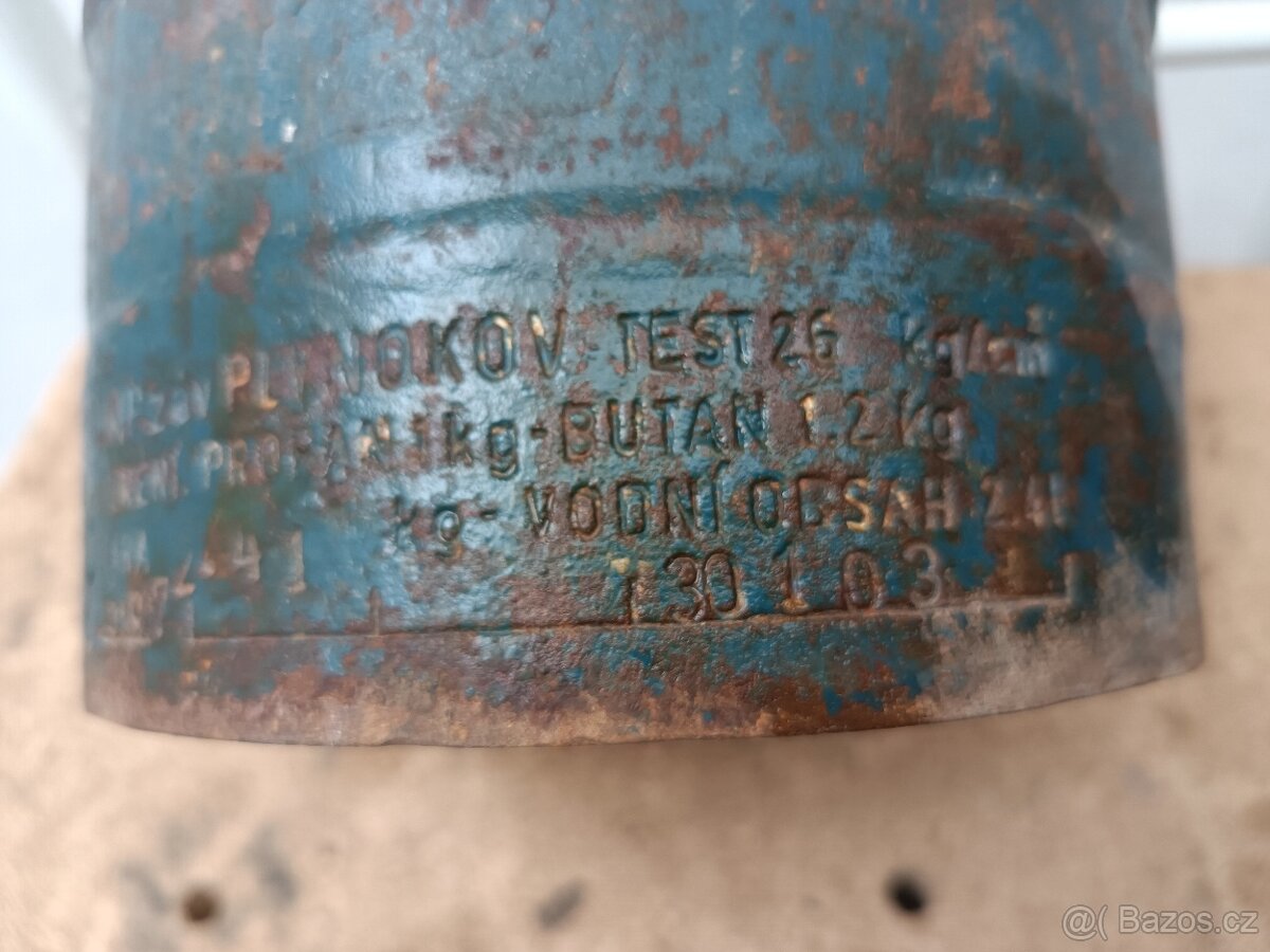 Propanbutanova láhev prázdná - 3