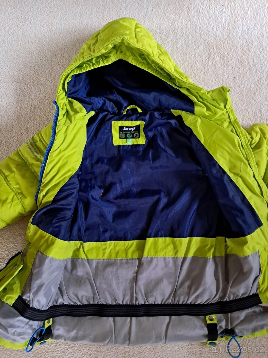 Dětská zimní bunda Loap vel. 122/128 - 3