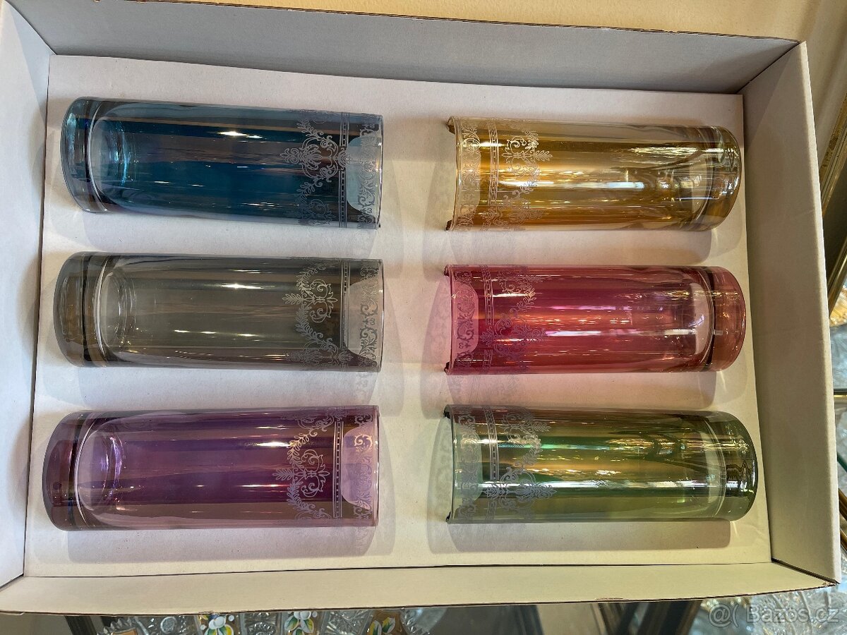 Italské skleničky - 3