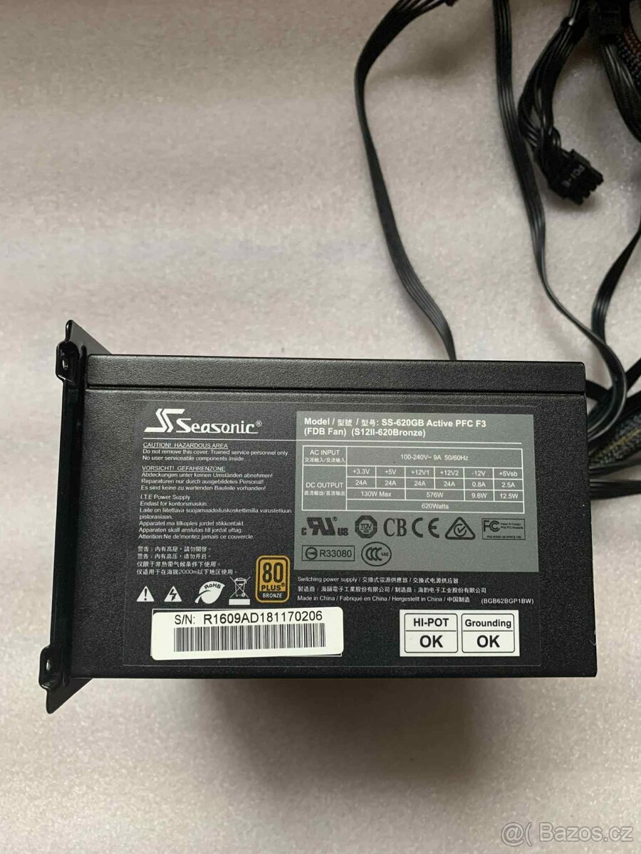 Zdroj Seasonic S12II-620 - 3