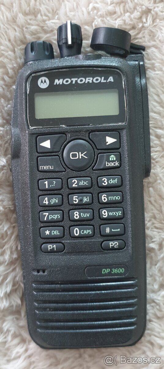 Motorola DP3600 – profi DMR/Analog UHF vysílačka – TOP stav - 3