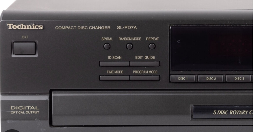 Technics cd sl- pd7a měnič cd - 3