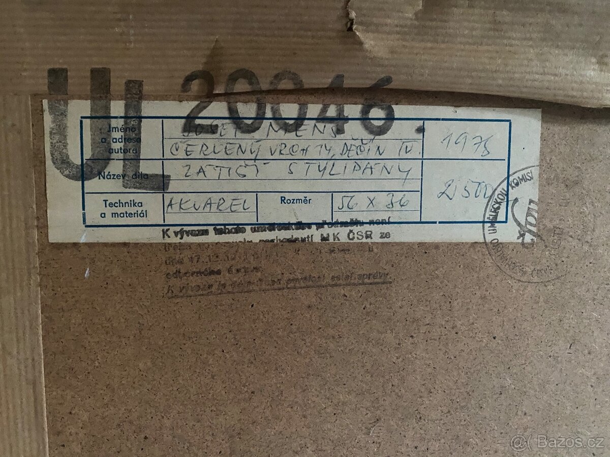 Obraz Josef Menš - 3