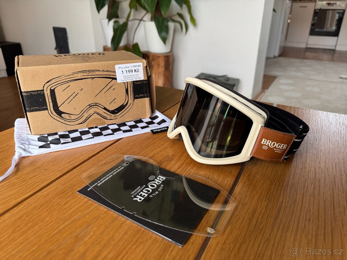 Prodám SCRAMBLER zánovní brýle na moto - JAKO NOVÉ - 3