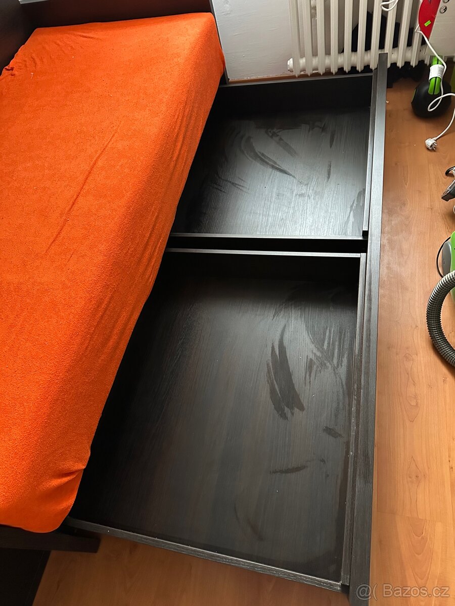 Rozkládací postel s matrací - 3