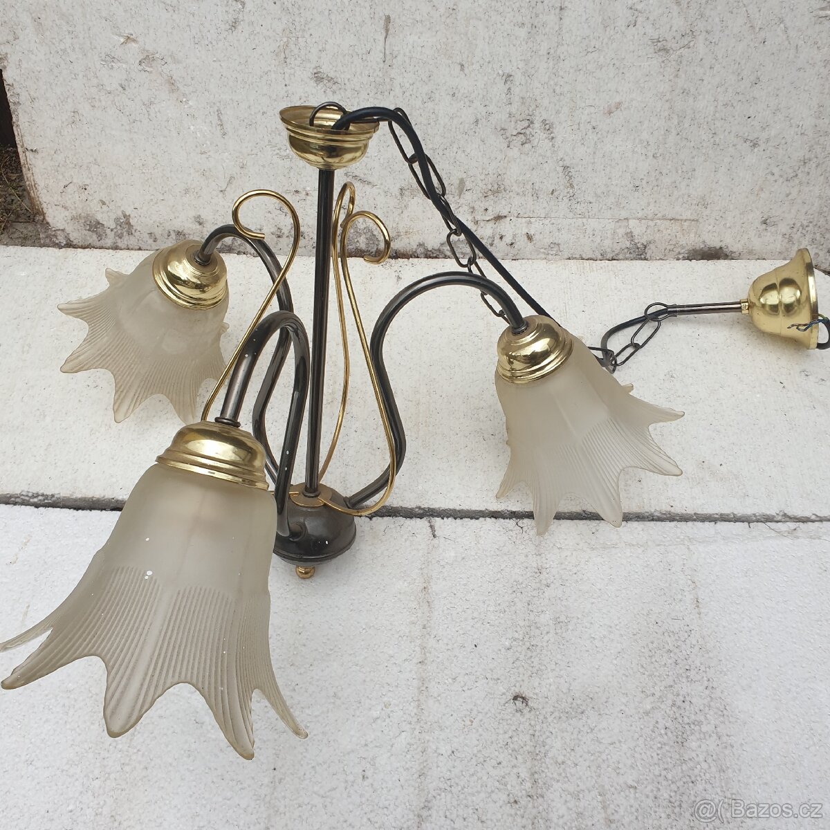 Prodám rustikální lustr - 3