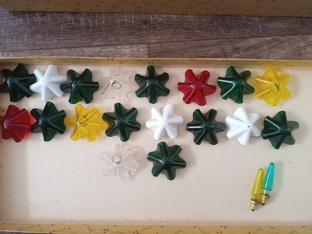 Retro vánoční světýlka - 3