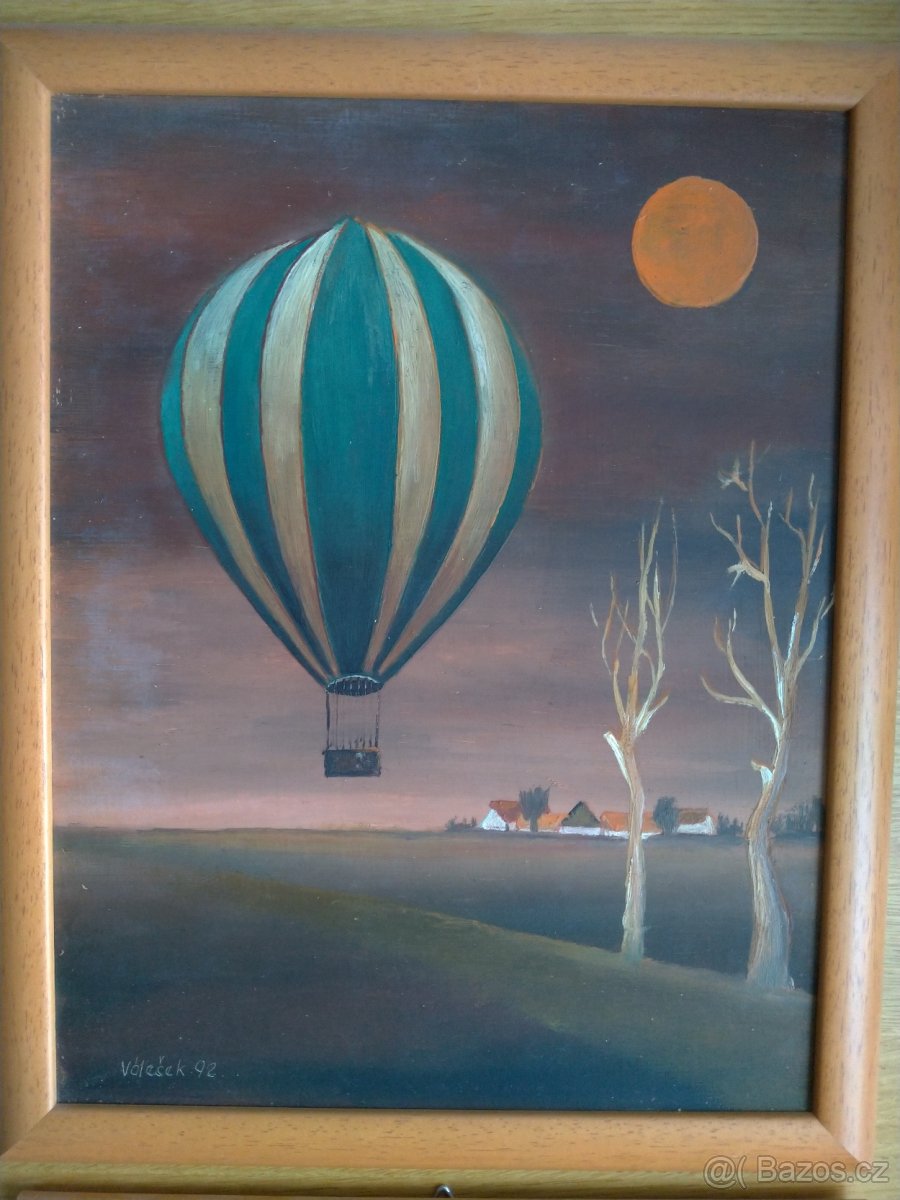 Obrazy 4ks RUČNĚ MALOVANÉ - 3