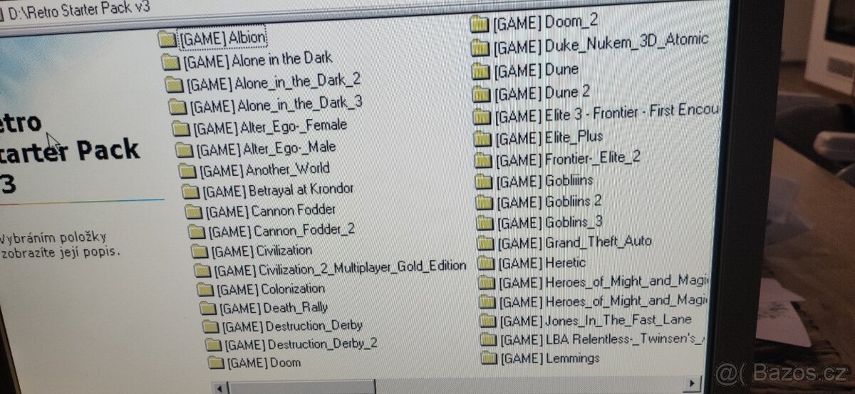 Retro počítač pro hraní starých her - 3