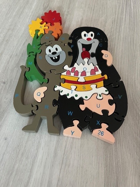 Dřevené puzzle - 3