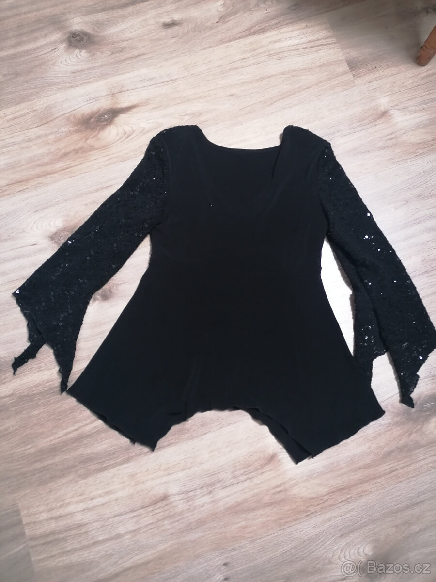 Společenská halenka s flitry - 3