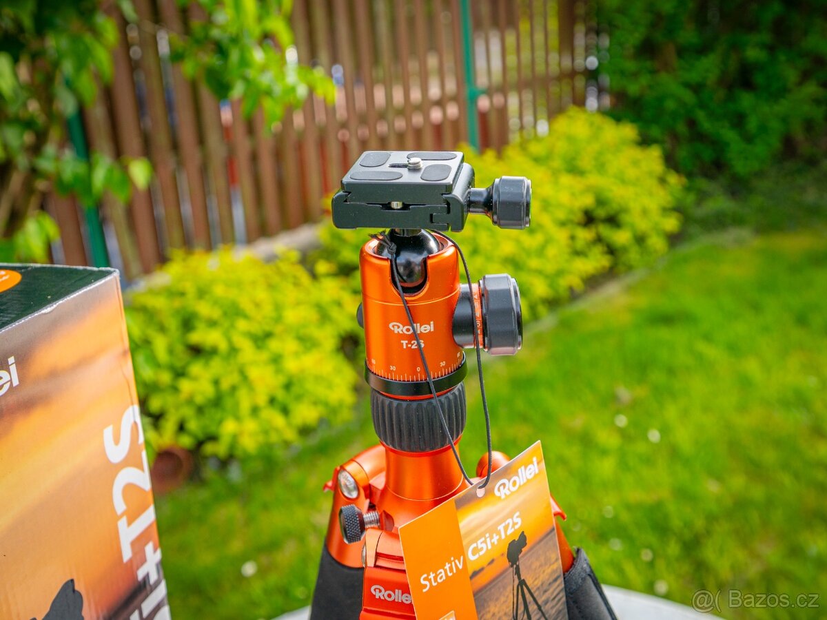 Stativ Rollei C5i + kulová hlava - 3