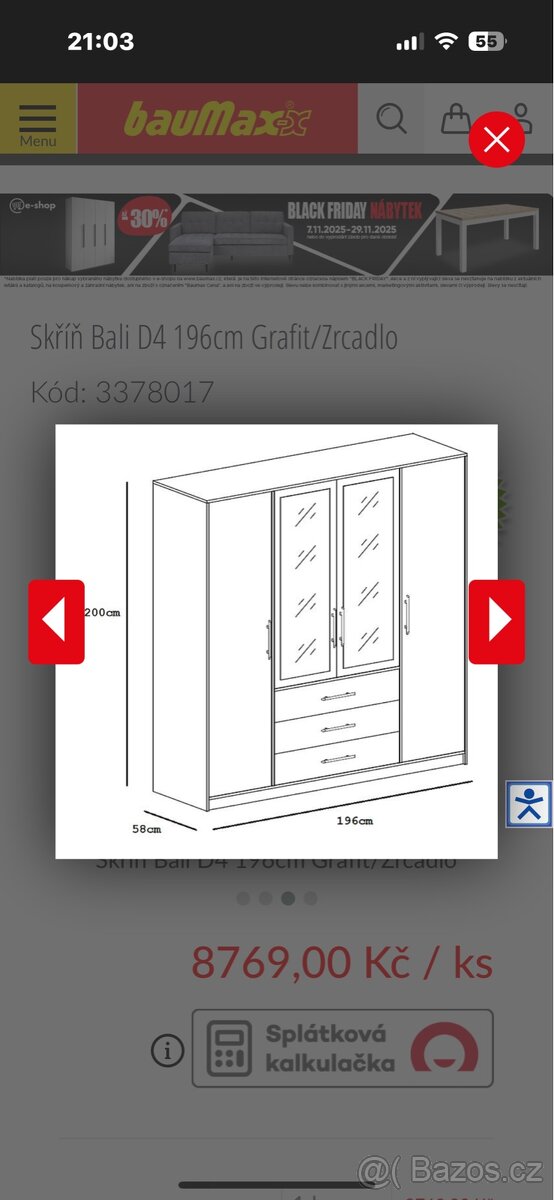 Šatní skříň - 3