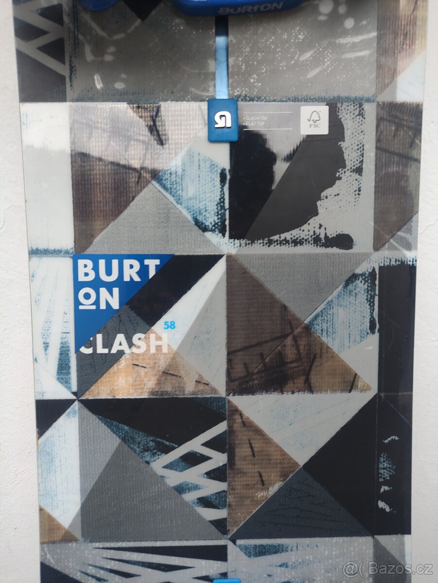 Snowboard Burton Clash 158cm + vázání Burton Custom - 3