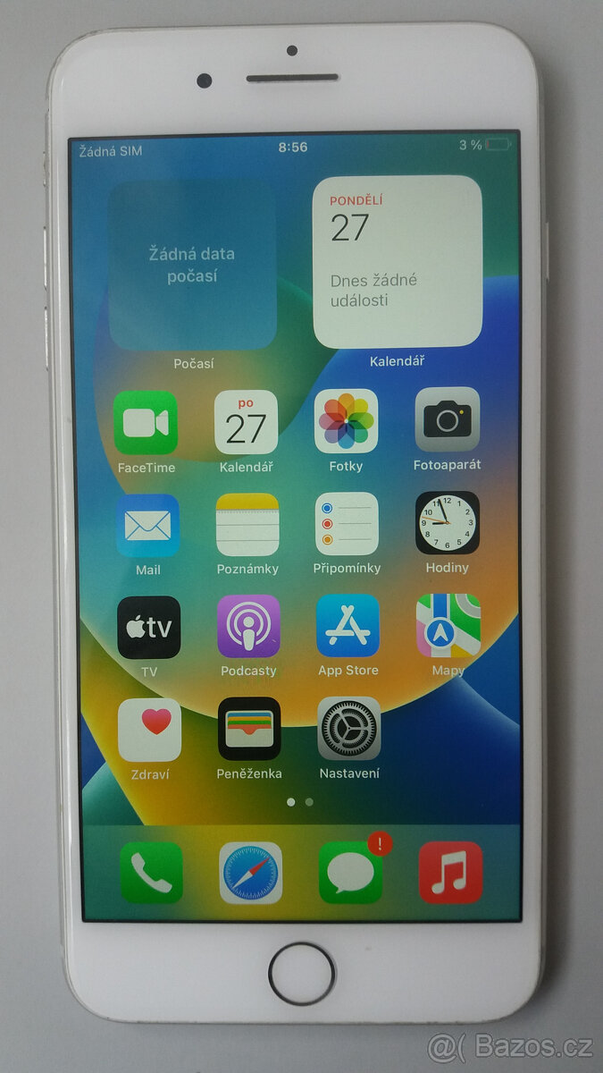 iPhone 8 Plus 64GB Silver (MQ8M2CN/A) stříbrný - 3