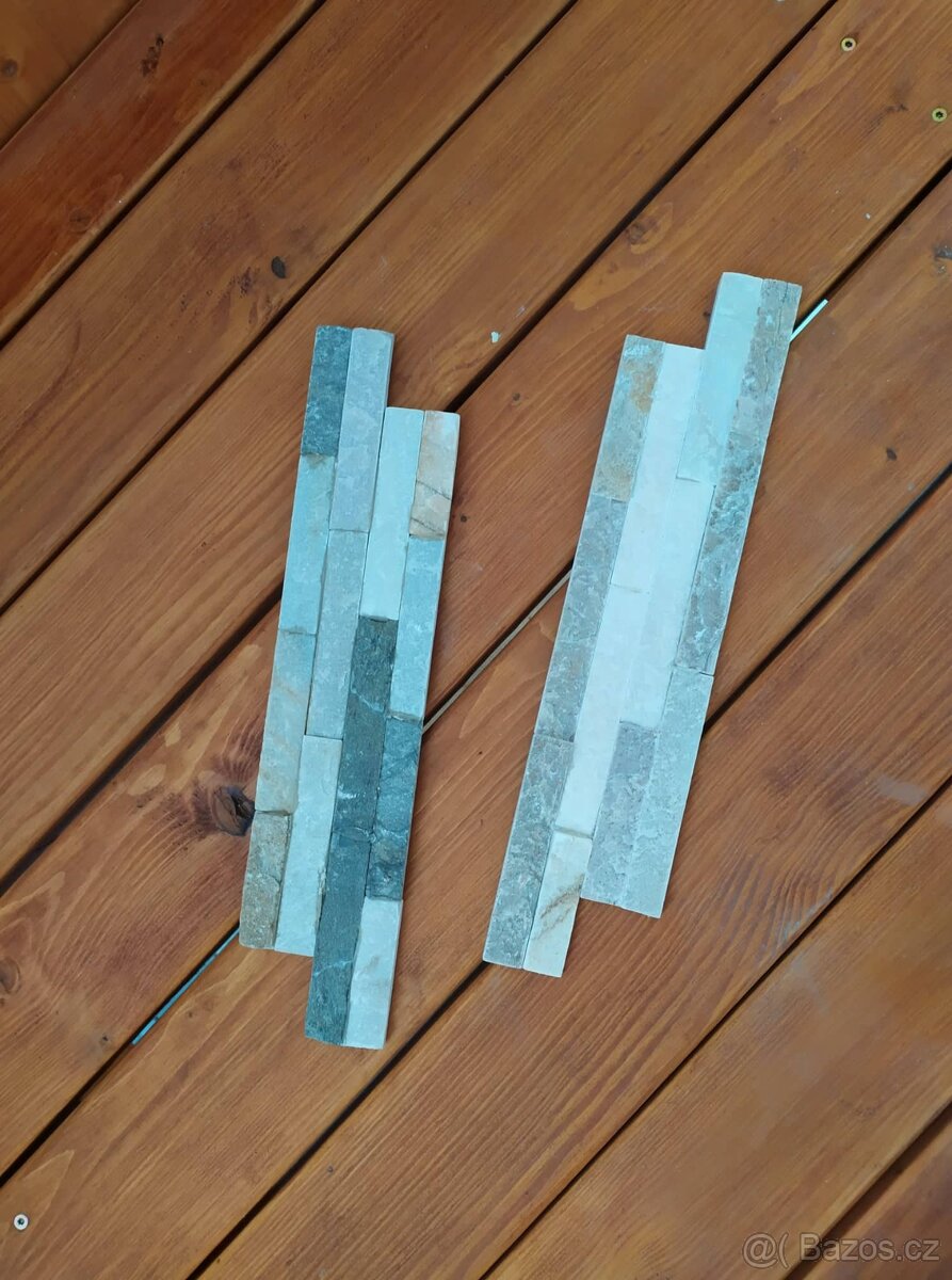 Obklad-přírodní kámen barevný 40x10cm - 3