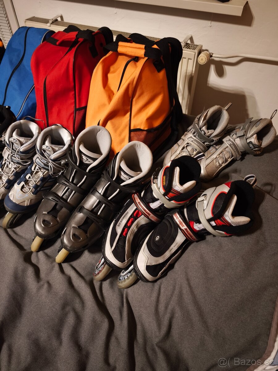 Výprodej bruslařského klubu - Inline brusle vel. 37-45 - 3