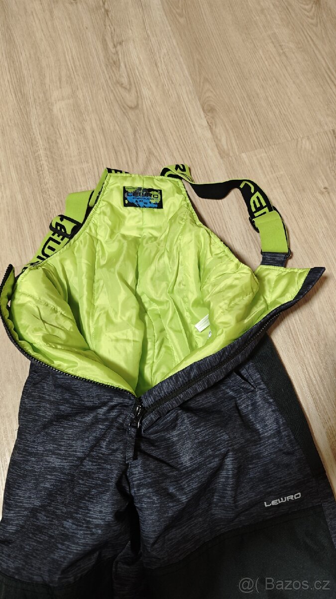lyžařské kalhoty Lewro velikost 140-146 cm - 3