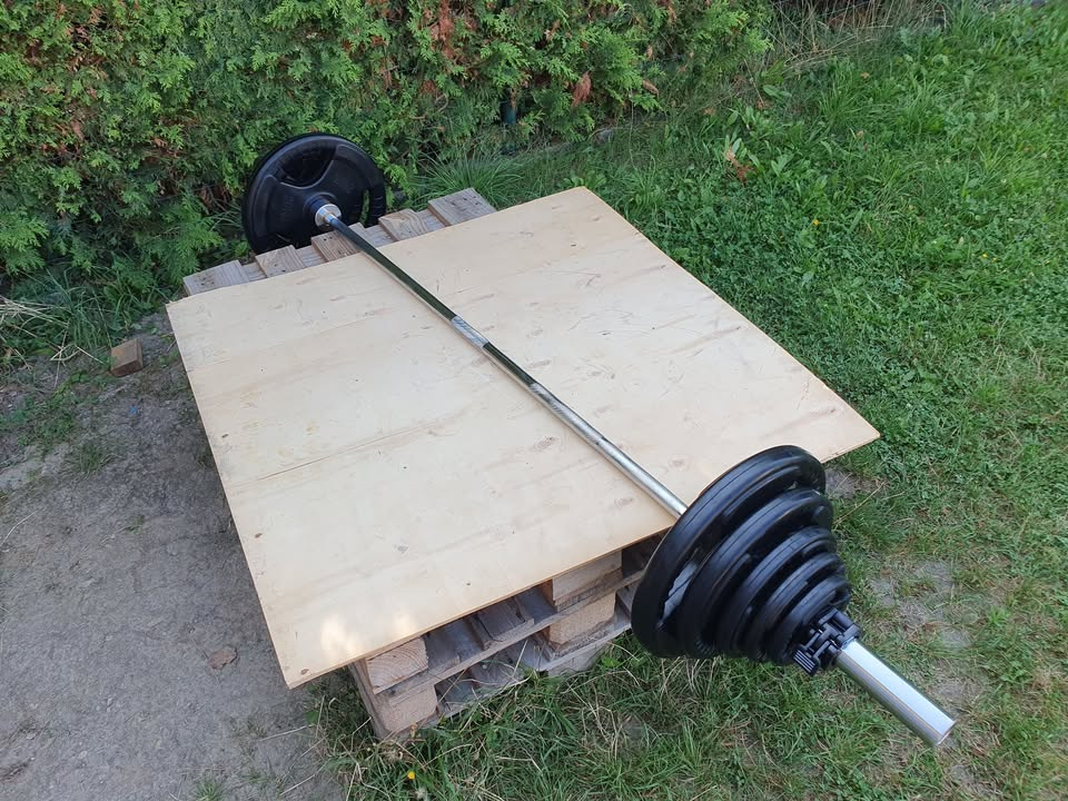 BENCH činka 98kg olympijská, nová - 3