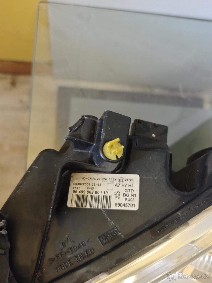 svetlomet levy PEUGEOT 207 06- - 3