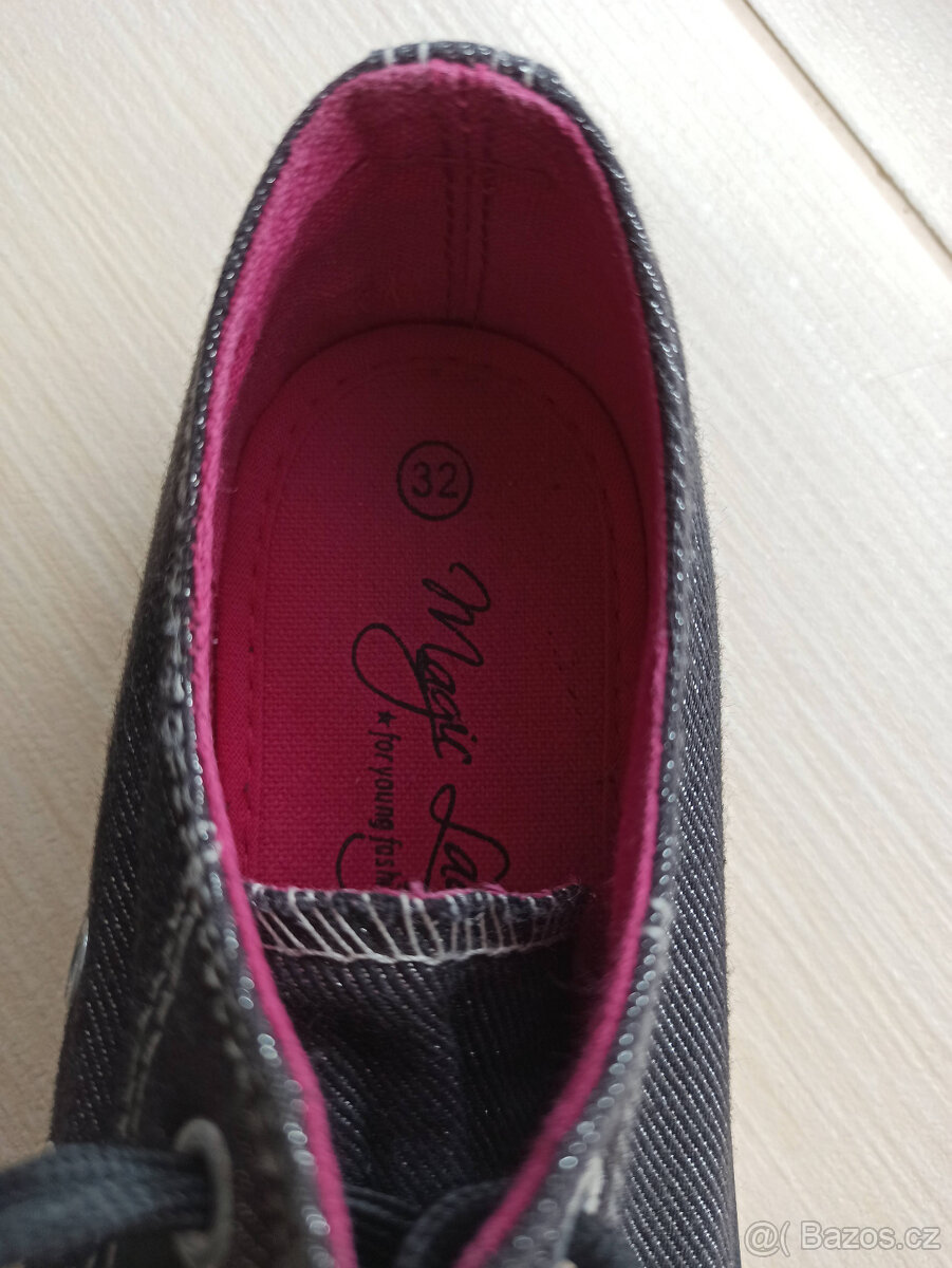 Plátěné boty, vel. 32 - 3