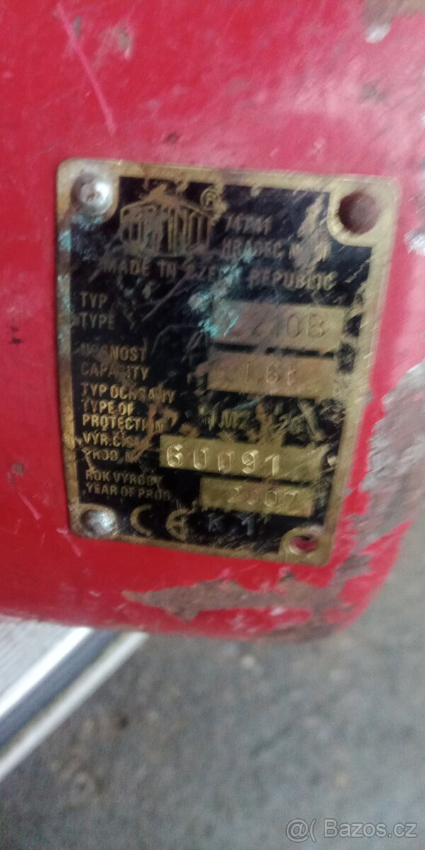 Vrátek kočka 1.6t - 3