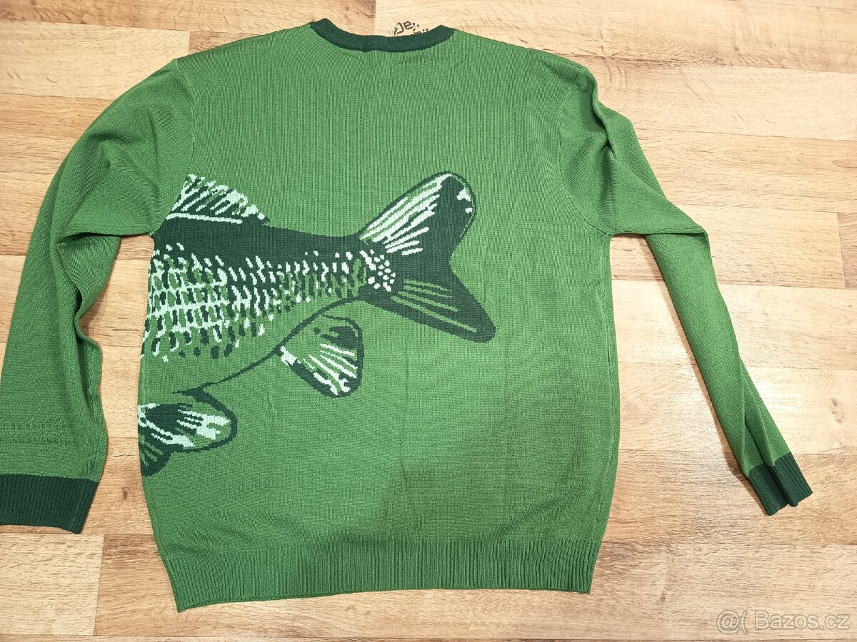 Delphin Pletený Svetr Carp XL - 3
