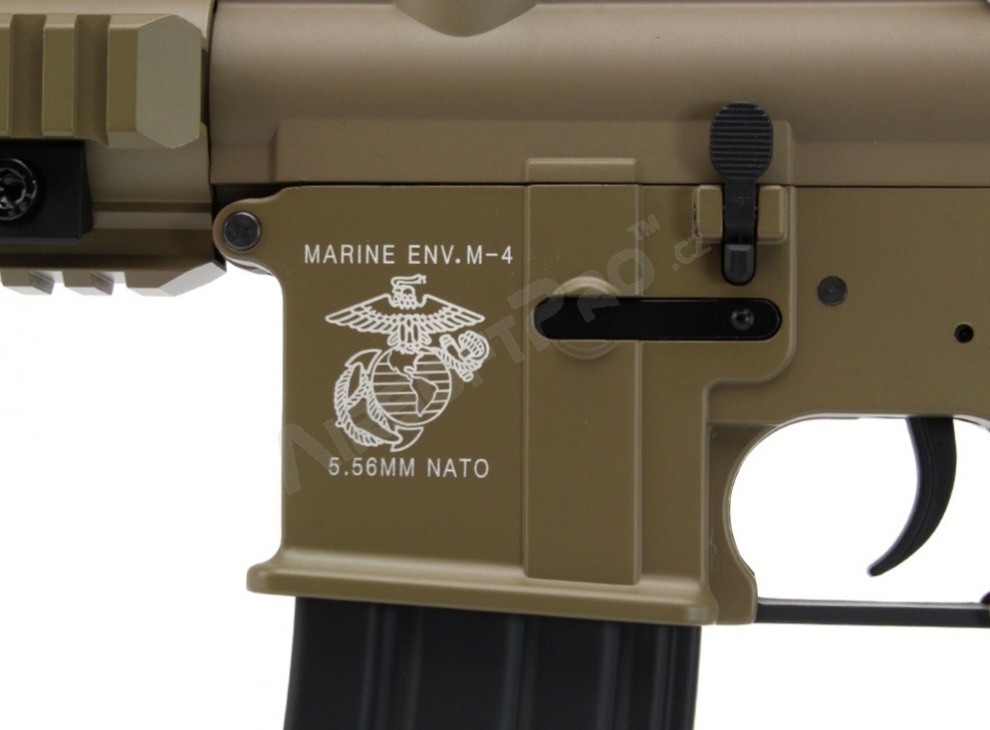 Airsoftová zbraň EC-102DE 9" - písková - 3