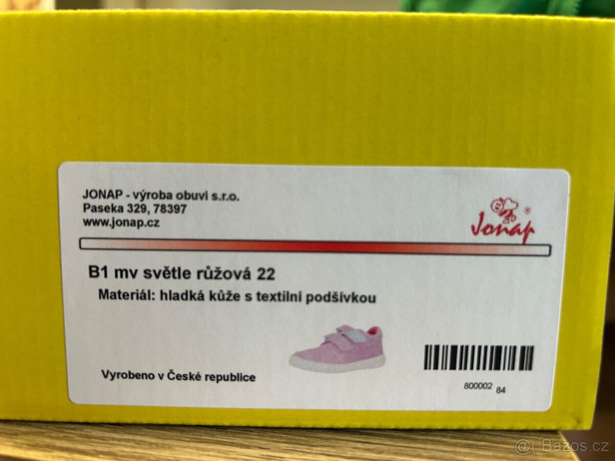 Barefoot dětské tenisky Jonap - 3