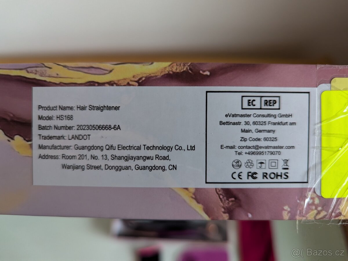 Žehlička na vlasy Landot HS168 - profesionální styling - 3