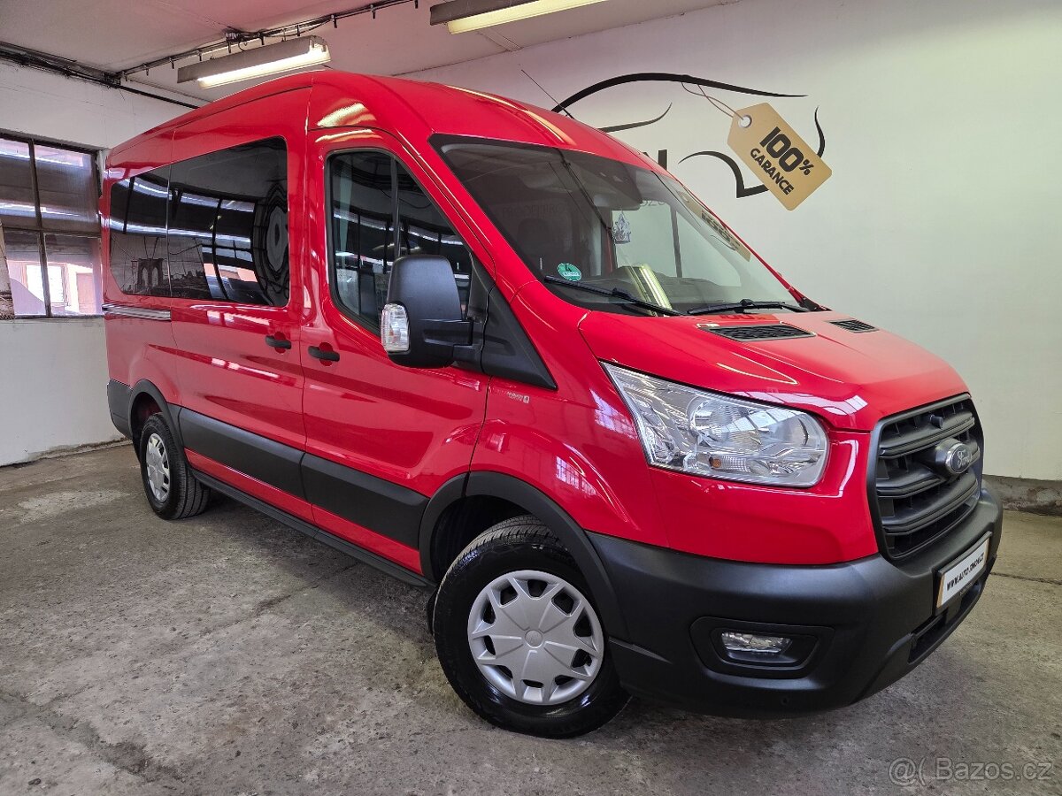 Ford Transit 350 M1 L2 2.0 EcoBlue 96kw-75tkm-9.Míst-ČR-DPH - 3