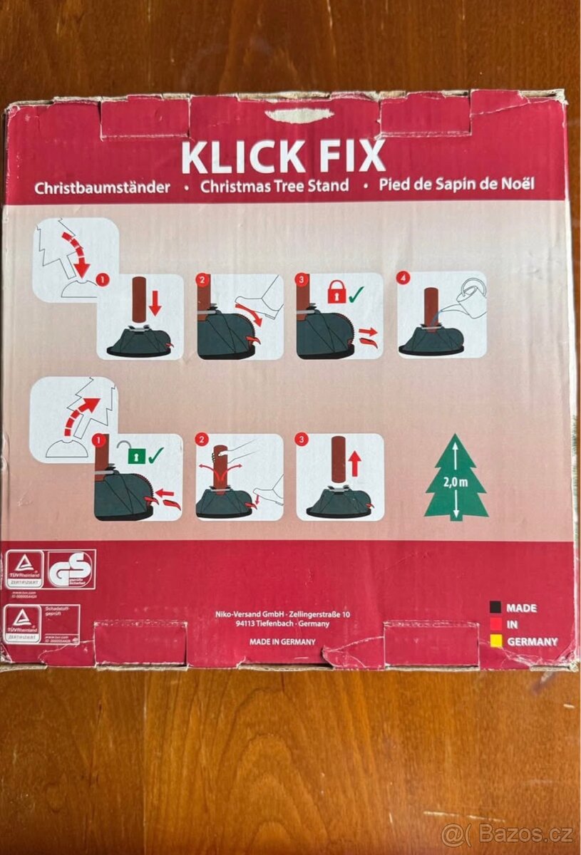 Stojan na vánoční stromeček - 3