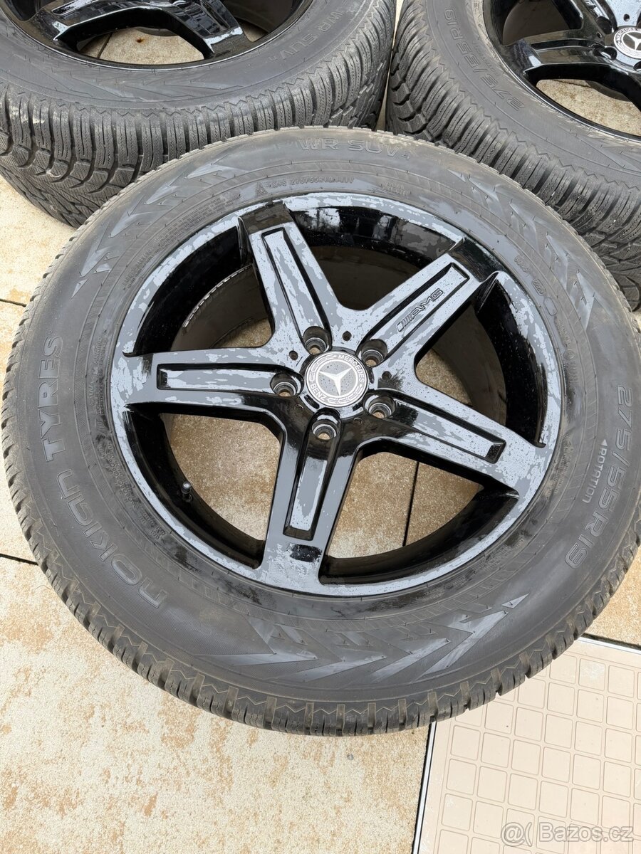 Original alu kola AMG G-clase 275/55 R19 - 3