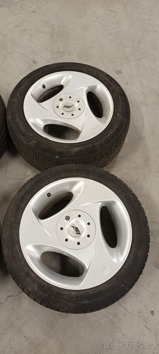 Prodám třípaprsková alu kola AEZ 7,5X16 5X112 - 3
