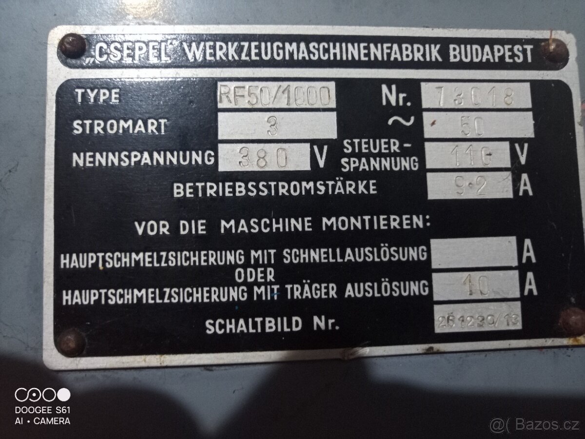 Radiální vrtačka - 3