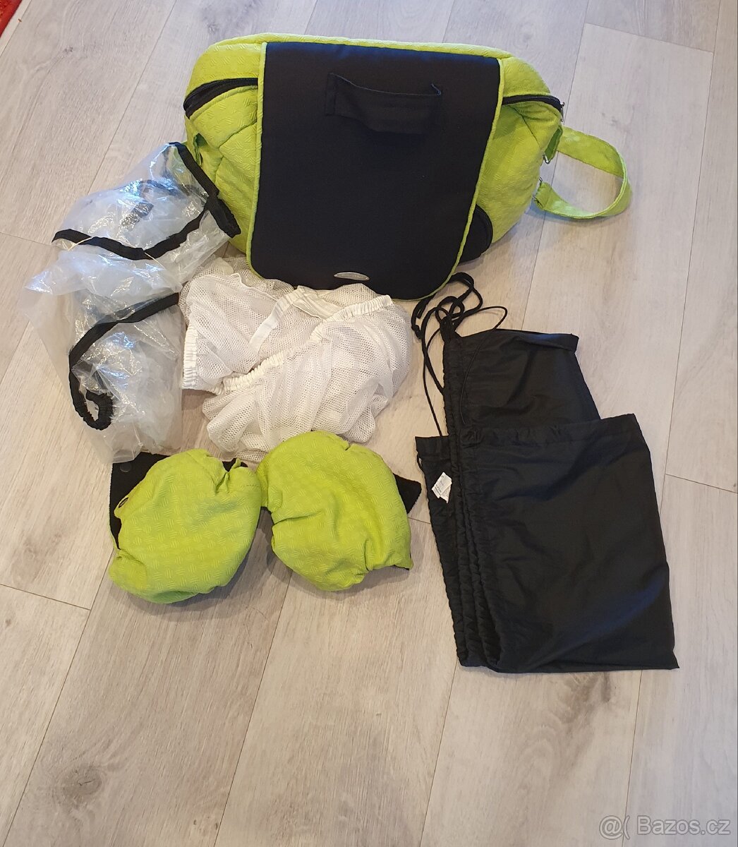 Kočárek Baby merc faster 2, 3 v 1 zelený - 3