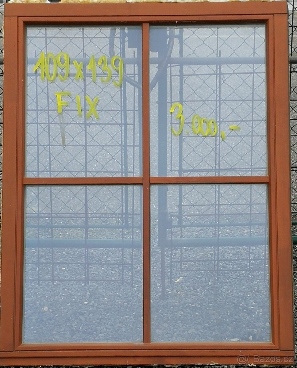 okna dřevěná použitá - 3